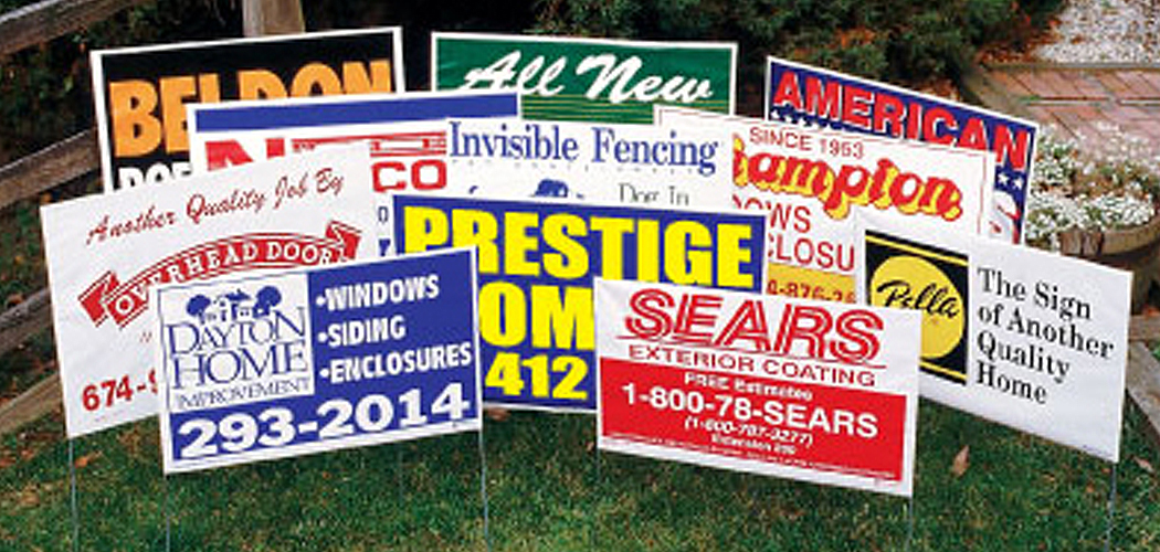 Patriot Signage Best Lawn Signs & 1 PolyBag Yard Signs